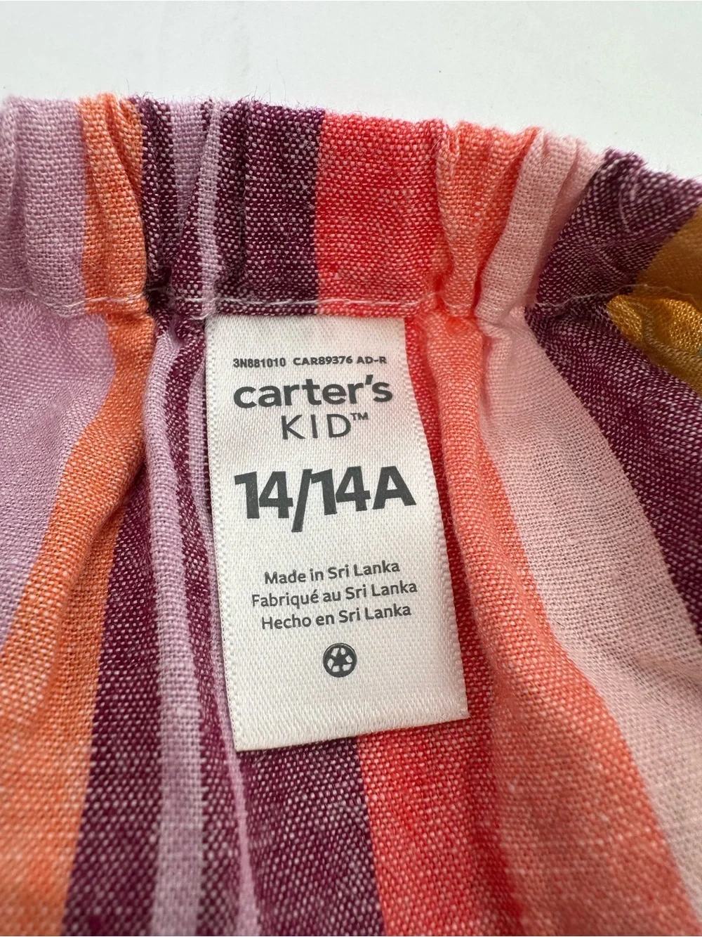 Carters lightweight dress